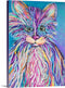 "Phoebe the Fur Baby" Mini Print by Laurie Jarrett