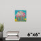 "Strawberry Cupcake with Cherry on Top" Mini Print by Kelli Bringle