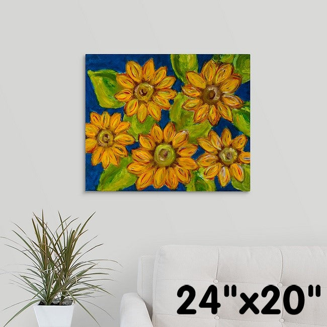 "Sunflowers" Print by Stephanie Drews