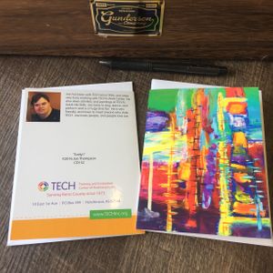 "Evelyn" Card by Joe Thompson