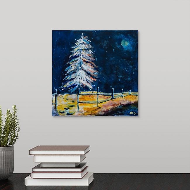 "White Night" Print by Michelle Day