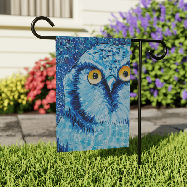 "Bird of the Night" by Madison Budreau - Garden & House Banner