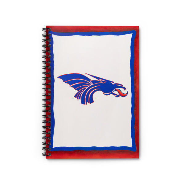 "Dragon Fire" by Jeff Emrick - Mini Spiral Notebook