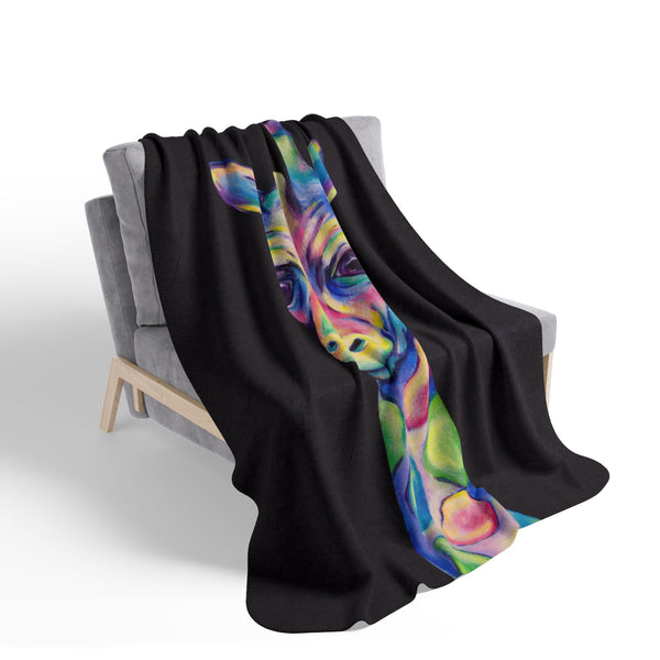 "Heidi" by Jeff Emrick- Fleece Sherpa Blanket