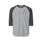 Unisex Three-Quarter Sleeve Raglan Shirt