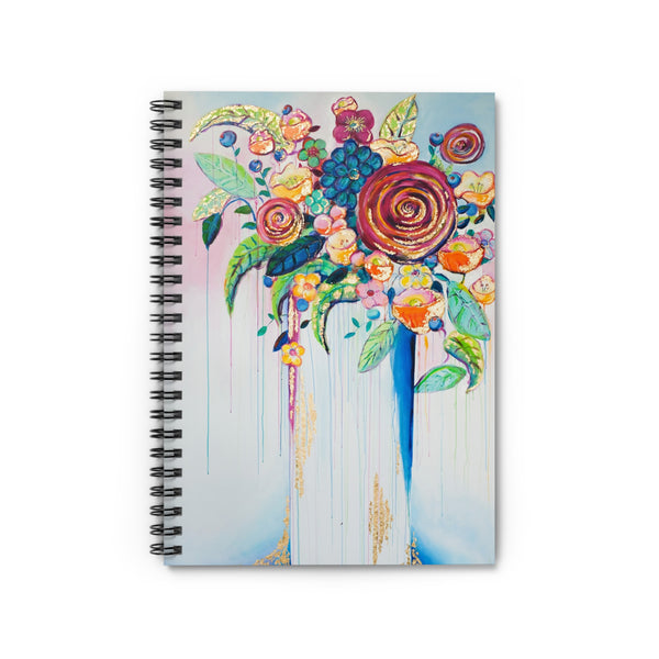 "Brighten Your Day" by Laurie Jarrett - Mini Spiral Notebook