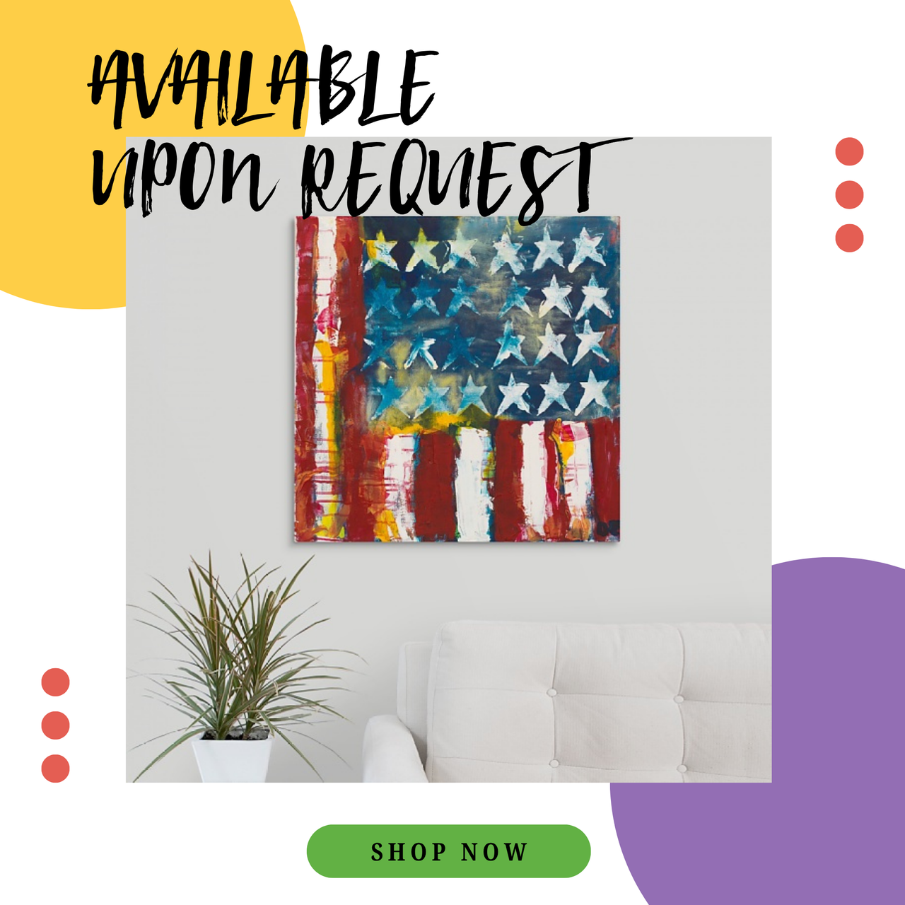 "Patriotic" Print by Dee Hermes