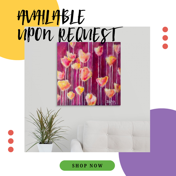 "Patsy's Tulips" Print by Jennifer Walton