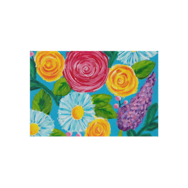 "Fancy Flowers" by Savanna Givens - Outdoor Rug
