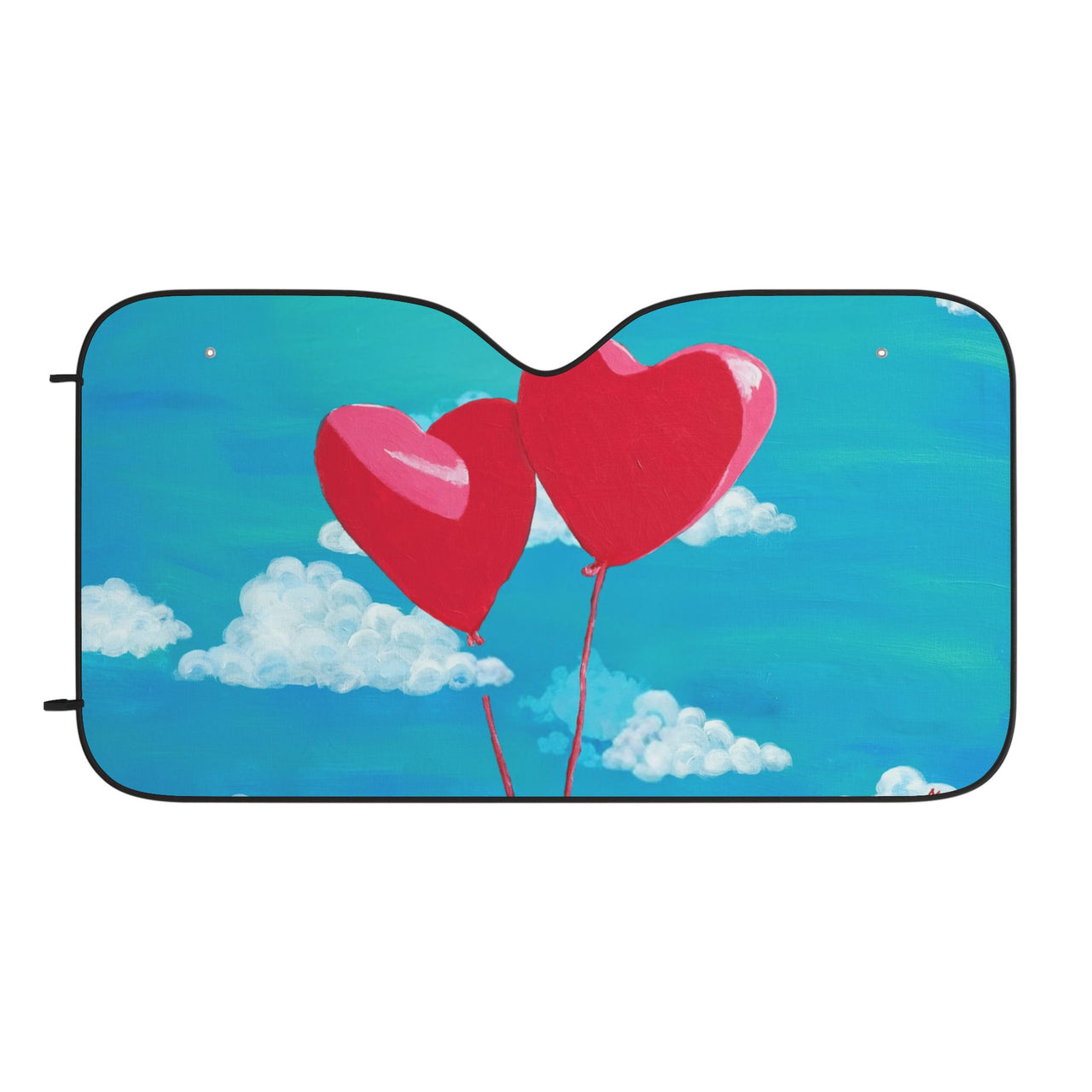 "Love is in the Air" by Madison Budreau - Car Sun Shades