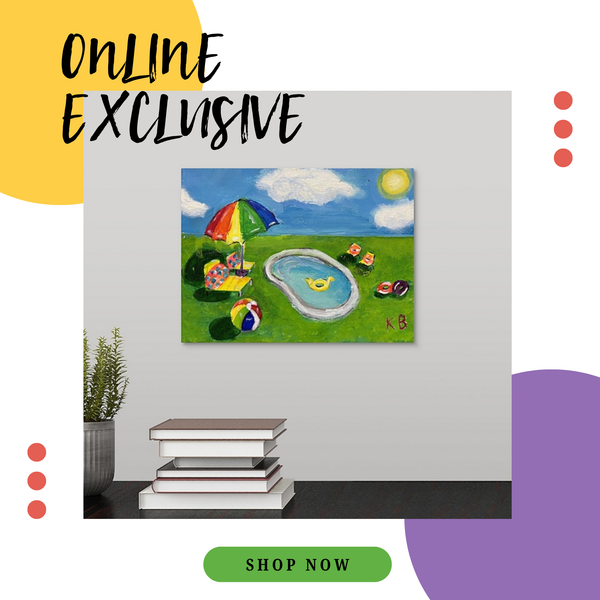 "Fun in the Summer" Original Painting by Kelli Bringle