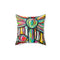 "The Christmas Present" by Doug Hollingsworth - Square Pillow