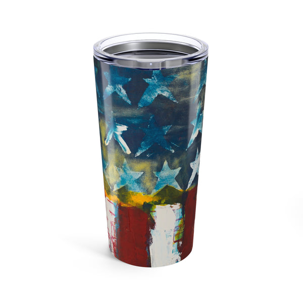 "Patriotic" by Dee Hermes - Tumbler 20oz