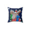 "Mr. Moose" by Doug Ricker Square Pillow