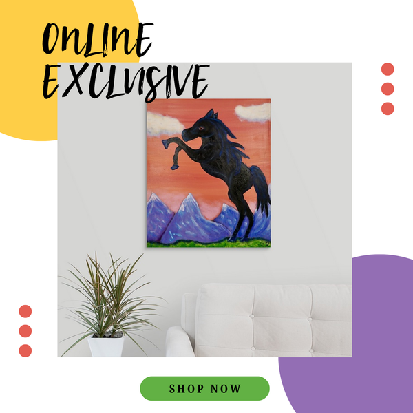 "The Wild Mare" Original Painting by Stephanie Drews