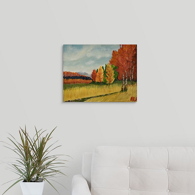 "Autumn Meadows" Original Painting by Brock Schul