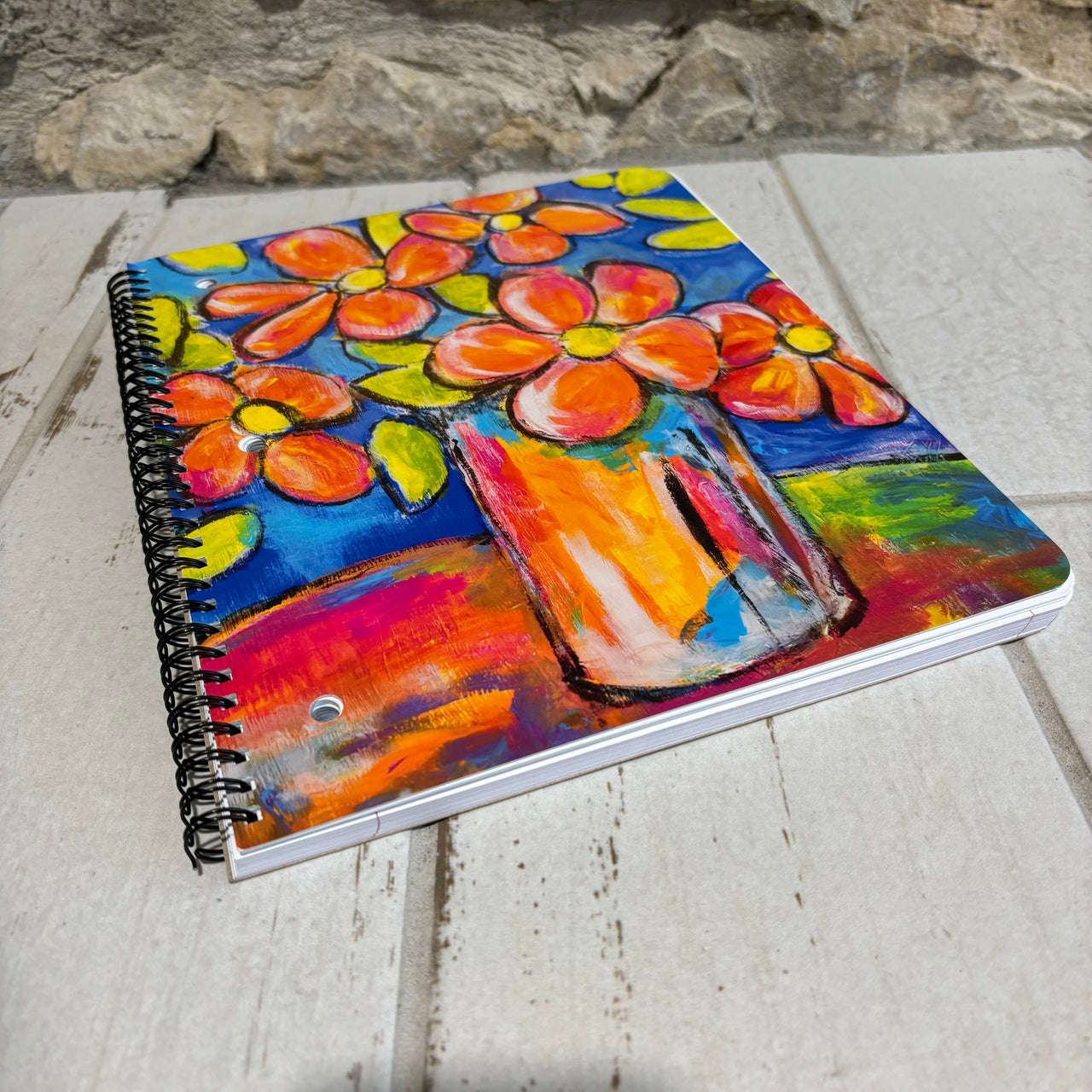 Notebook with TECH Artwork