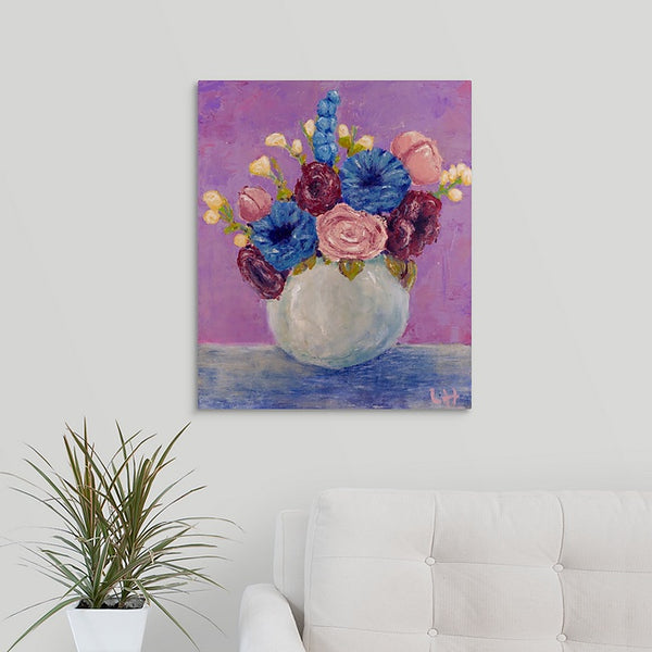 "Bouquet of Flowers" Print by Lori Hemphill