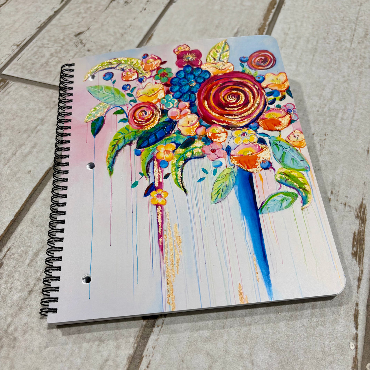 Notebook with TECH Artwork