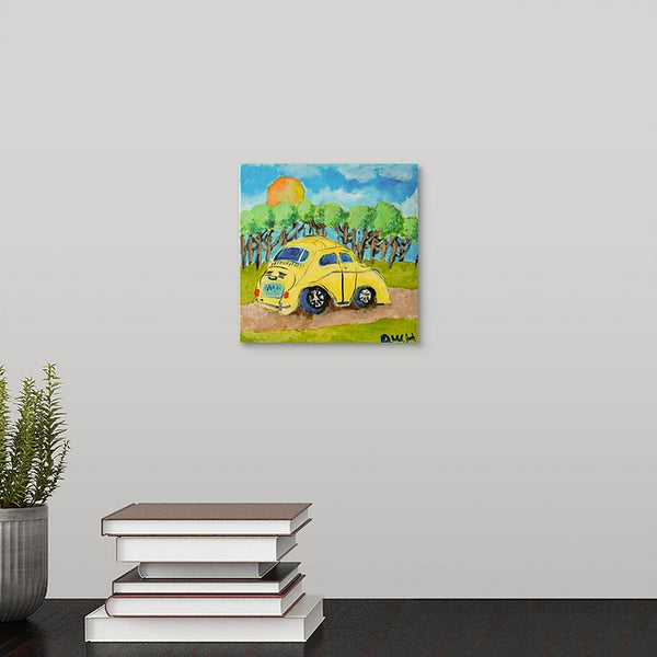 "Car Going to the State Fair" Mini Print by Doug Hollingsworth