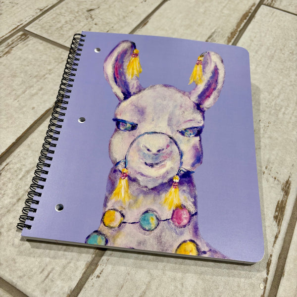 Notebook with TECH Artwork