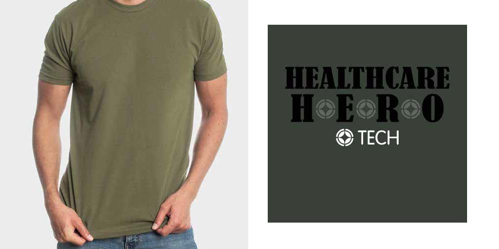 Healthcare Hero TECH T-Shirt