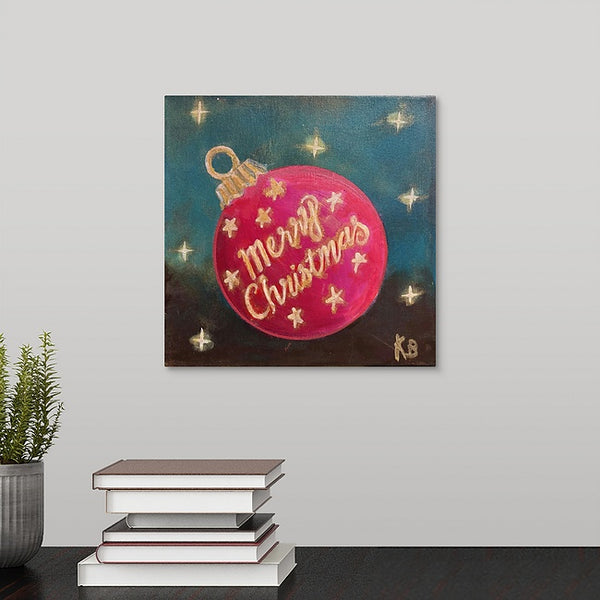 "Happy Holidays" Original Painting by Kelli Bringle