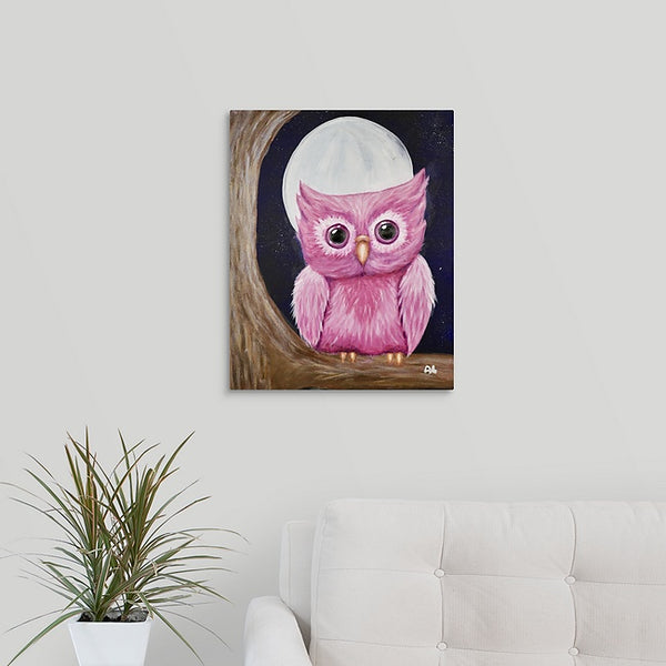 "Hoot Hoot" Original Painting by Amanda Lansdowne