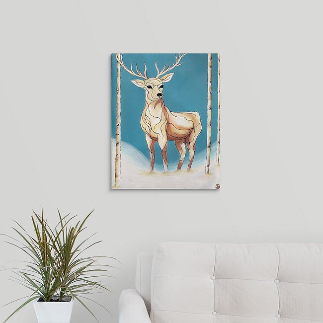 "Oh Deer" Original Painting by Stan Balman