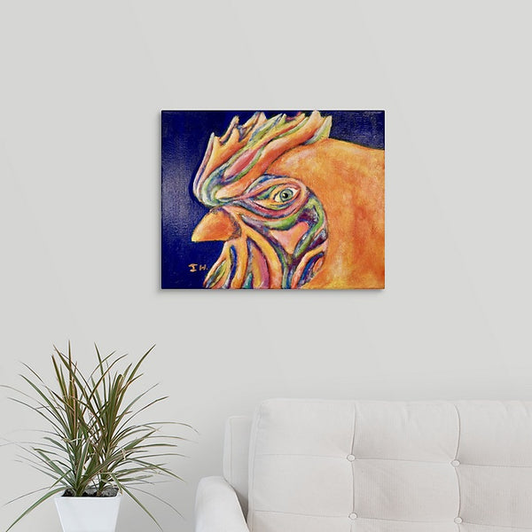 "Old MacDonald Had a Rooster" Original Painting by Joey Holmes