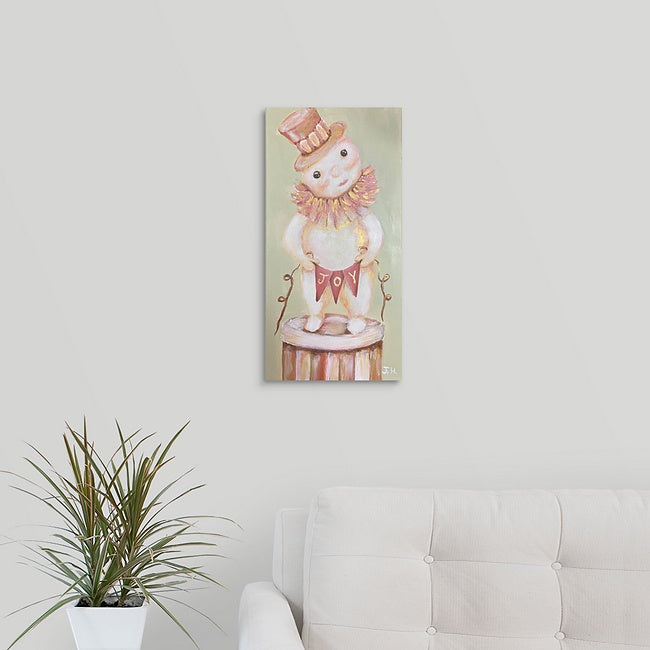 "Old World Snowman" Original Painting by Joey Holmes