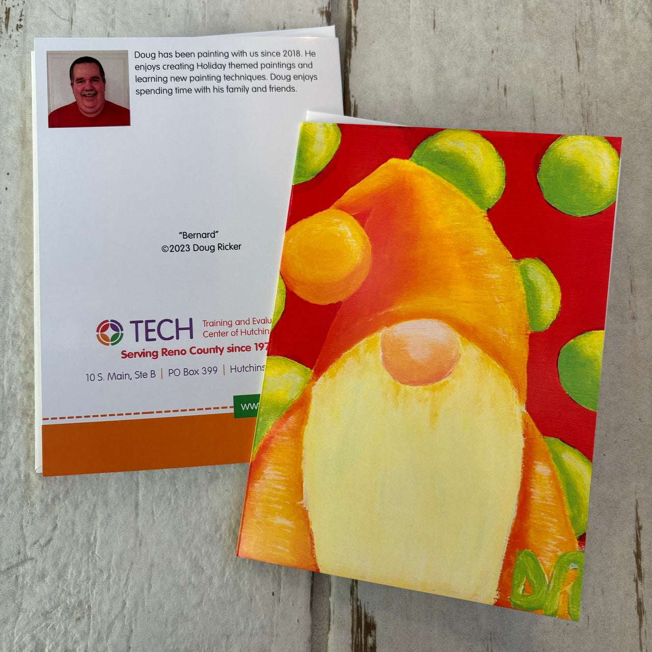 "Bernard" Card by Doug Ricker