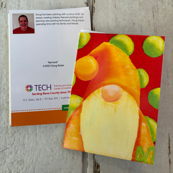 "Bernard" Card by Doug Ricker