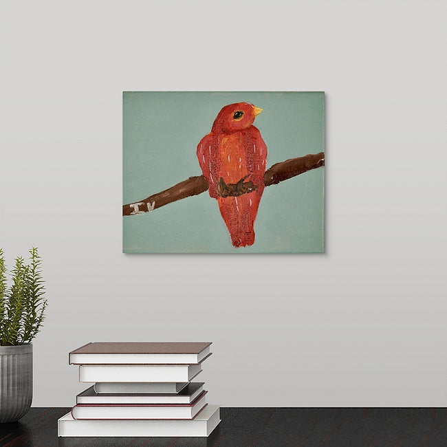 "Sunset Songbird" Original Painting by Inez Vieyra