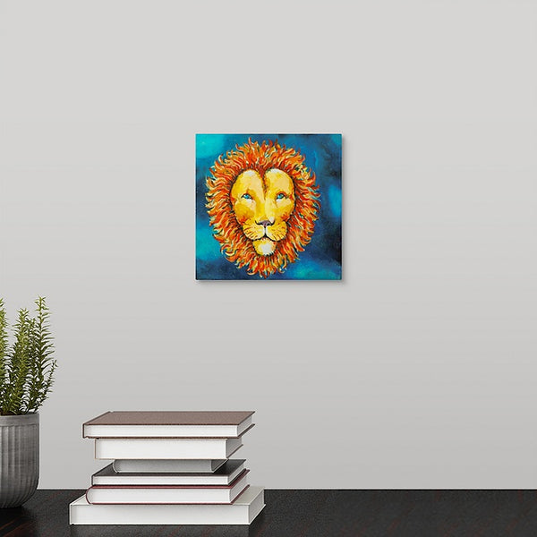 "The Perfect Lion" Mini Print by Stan Balman