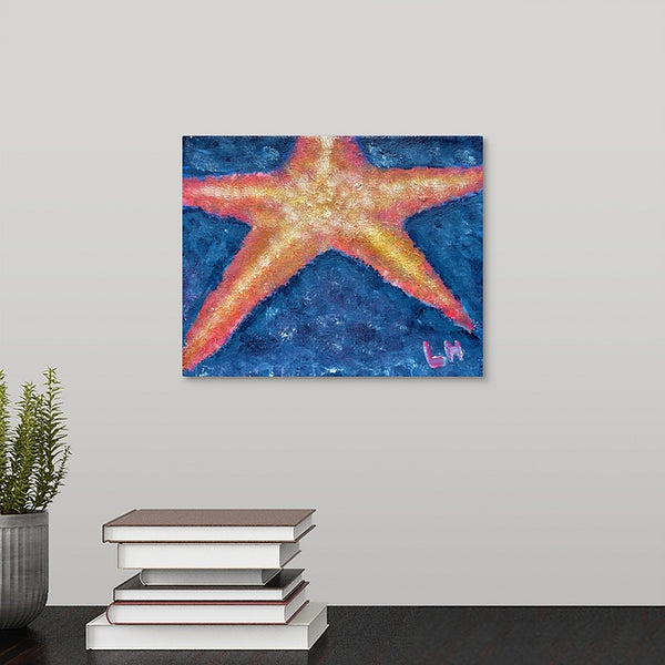 "The Spikey Starfish" Original Painting by Lori Hemphill