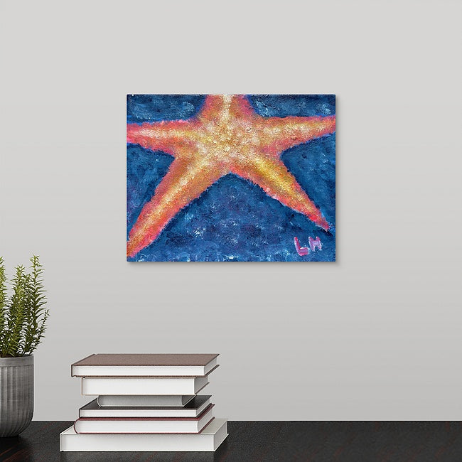 "The Spikey Starfish" Original Painting by Lori Hemphill