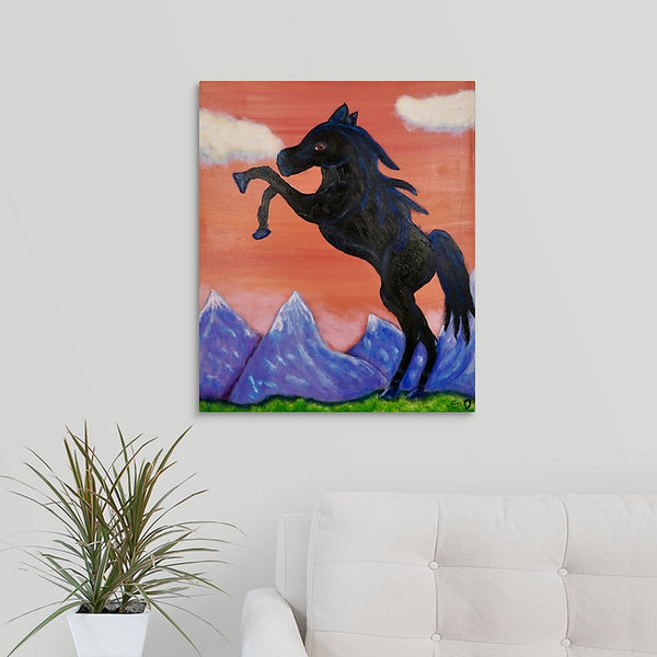 "The Wild Mare" Original Painting by Stephanie Drews