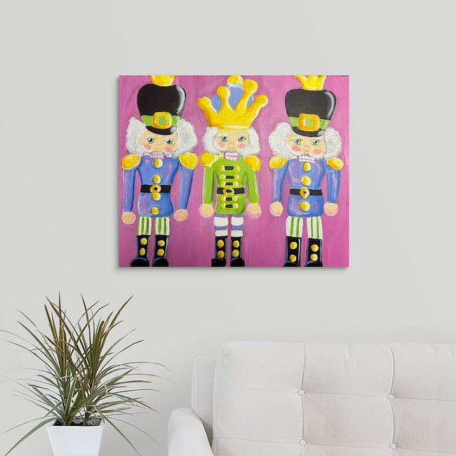 "Three Musketeers" Original Painting by Laurie Jarrett