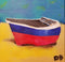 "Boat on the Sand" Original Painting by Dennis Blick