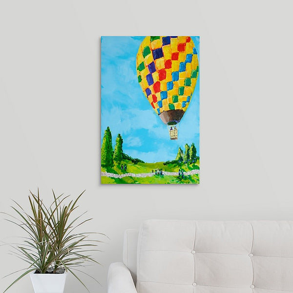 "Beautiful Hot Air Balloon" Print by Stephanie Drews
