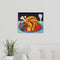 "A Turkey Dinner" Original Painting by Inez Vieyra