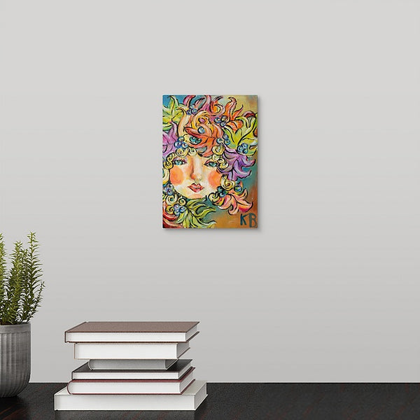 "Autumn Fairy" Mini Print by Kelli Bringle