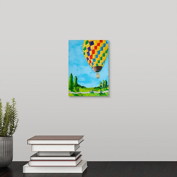 "Beautiful Hot Air Balloon" Mini Print by Stephanie Drews