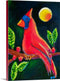 "Beautiful Red Cardinal" Mini Print by Natalie Hopkins