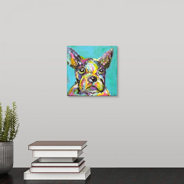 "Brutus Black" Mini Print by Kelli Bringle