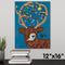 "Christmas Deer" Original Painting by Joey Holmes