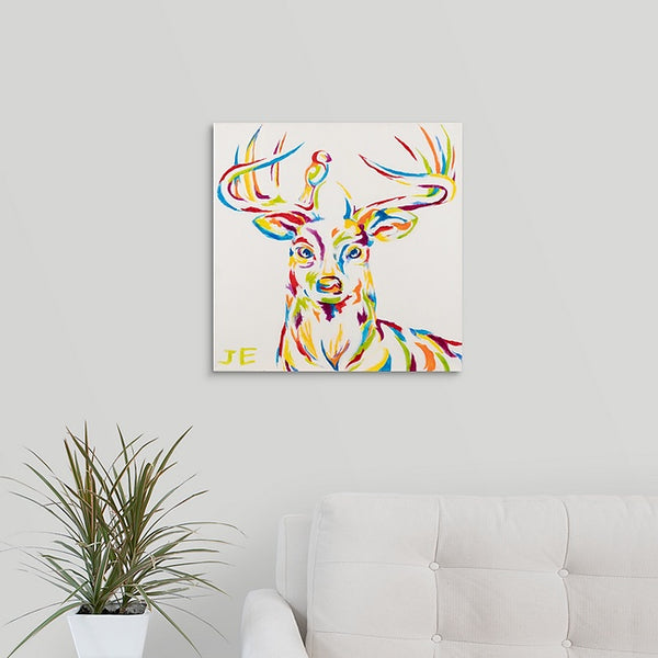 "Deer of Many Colors" Print by Jeff Emrick