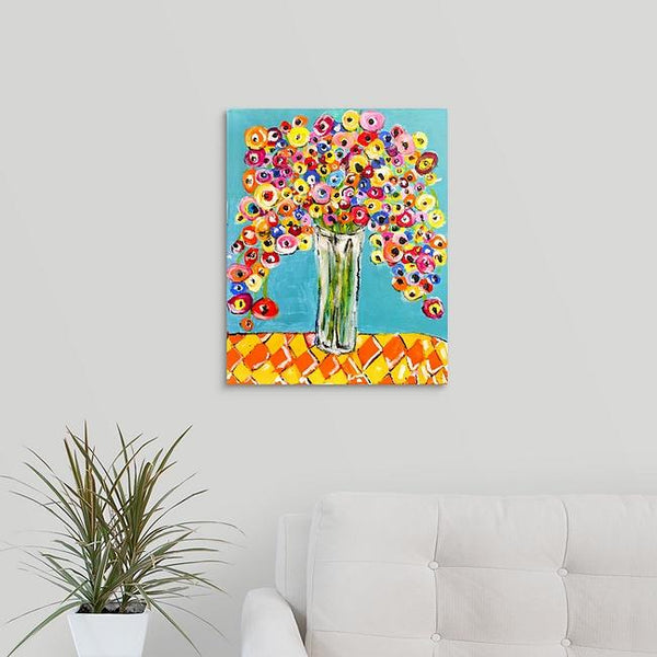"Fall Flowers" Print by Lisa DeVault