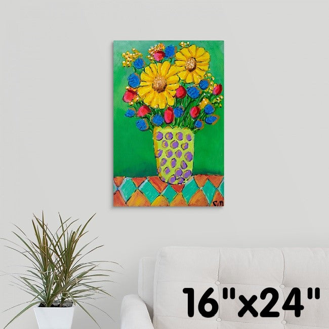 "Flowers of Spring, Summer and Fall" Print by Casey McLain